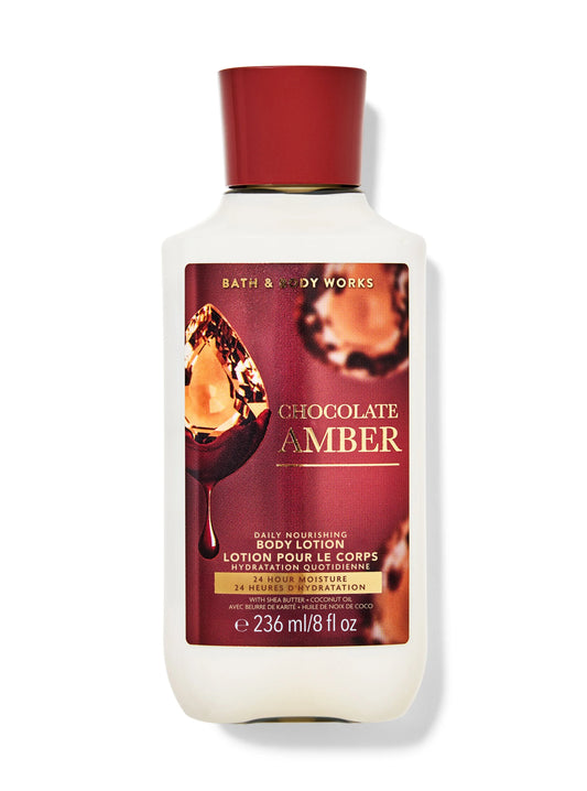 Bath & Body Works Chocolate Amber Daily Nourishing Body Lotion