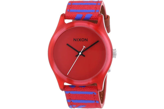 Nixon Mod Quartz Red Dial Ladies Watch A402-200