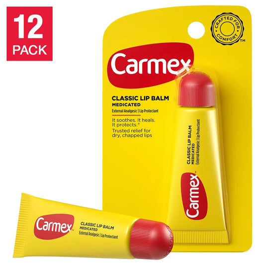 Carmex Lip Balm Tubes Pack of 12