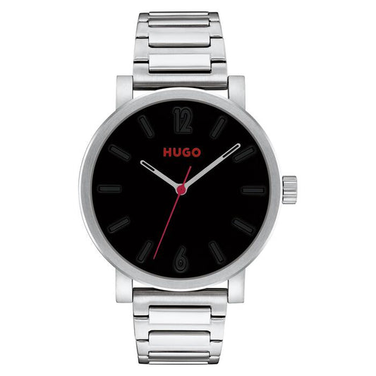 Hugo Boss #Rase Men's Watch & Interchangeable Strap Gift Set, 42mm