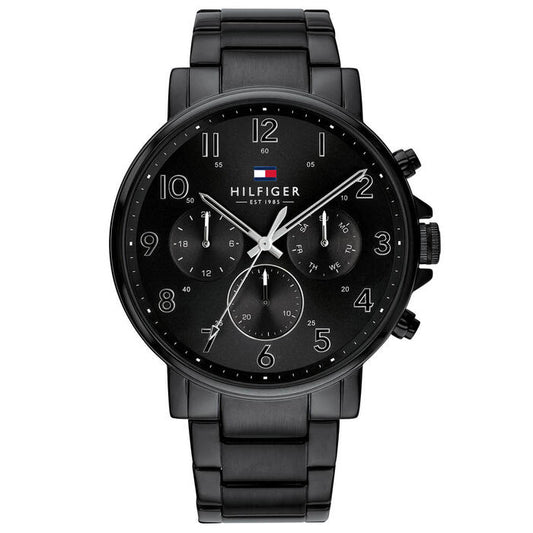 Tommy Hilfiger Men’s Watch, 46mm in Black Arabic