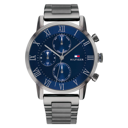 Tommy Hilfiger Men’s Watch, 44mm in Navy Roman