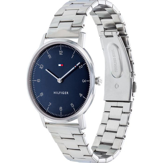 Tommy Hilfiger Men’s Watch, 41mm in Navy with Arabic Index