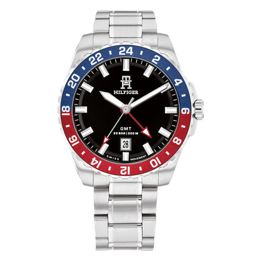 Tommy Hilfiger Men's Automatic Watch, 40mm in Black with Index