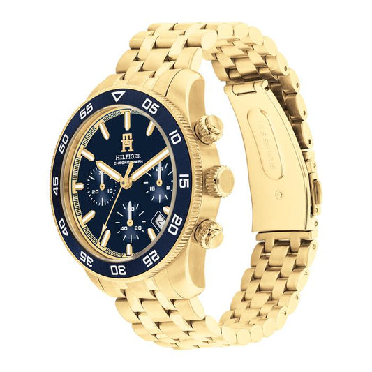 Tommy Hilfiger Men's Automatic Watch, 40mm in Blue with Index