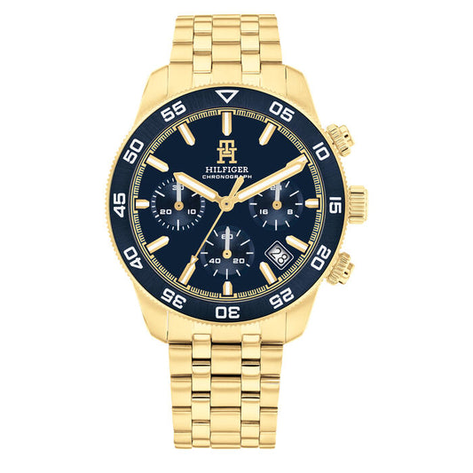 Tommy Hilfiger Men's Automatic Watch, 40mm in Blue with Index