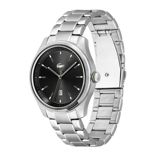 Lacoste Musketeer Men's Watch, 43mm in Black with Index