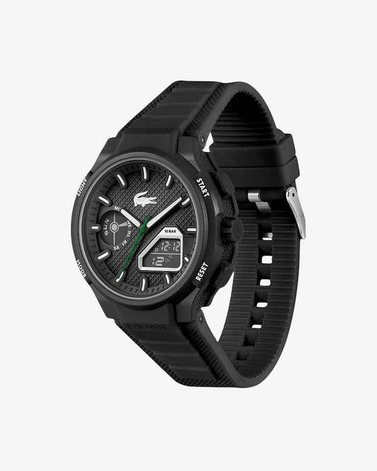 Lacoste LC33 Analog and Digital Silicone Watch