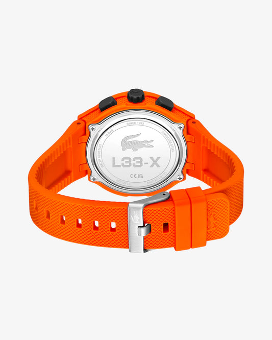 Lacoste LC33 Analog and Digital Silicone Watch