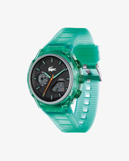 Lacoste LC33 Analog and Digital Silicone Watch