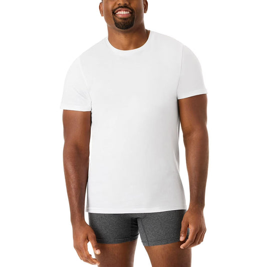 Member's Mark Men's 6-Pack Essential Undershirt | White