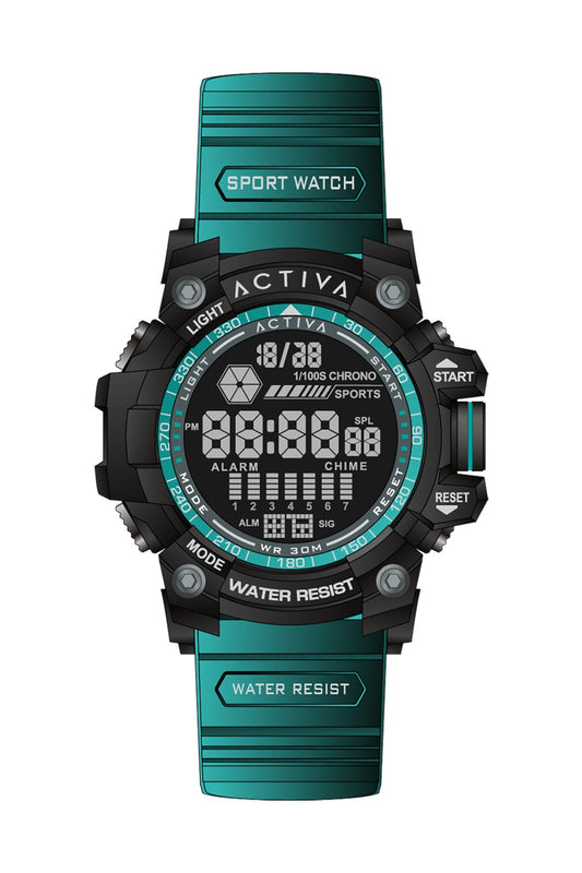 Activa X Invicta Digital Men's Watch (Model ACW8020-006)