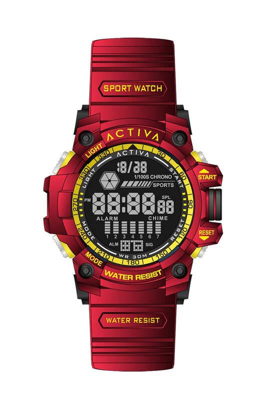Activa X Invicta Digital Men's Watch (Model ACW8020-011)