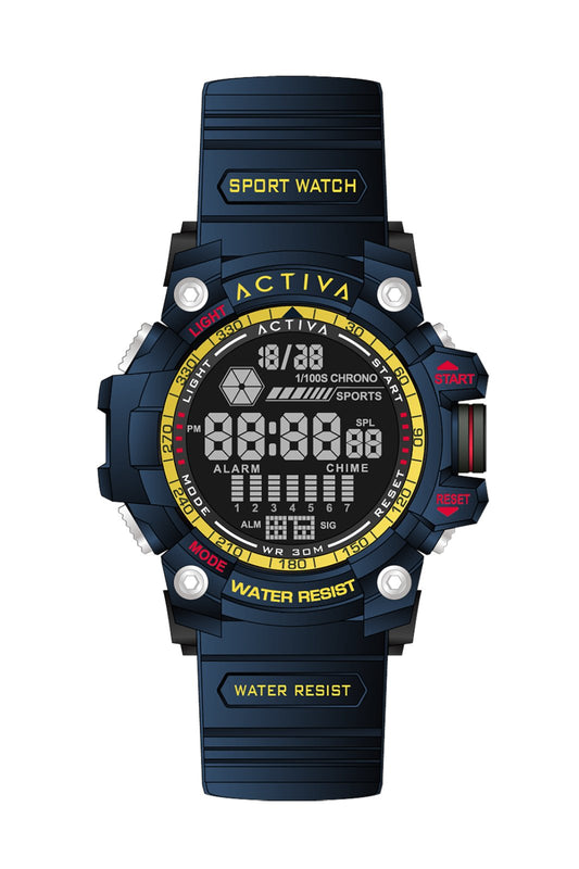 Activa X Invicta Digital Men's Watch (Model ACW8020-013)