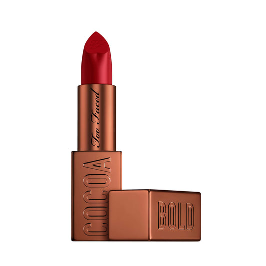 Too Faced Cocoa Bold Lipstick - Cranberry Red