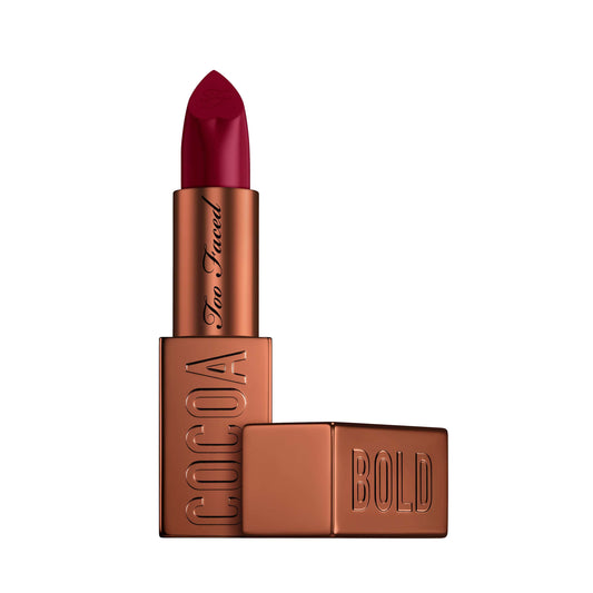 Too Faced Cocoa Bold Lipstick - Deep Berry Red