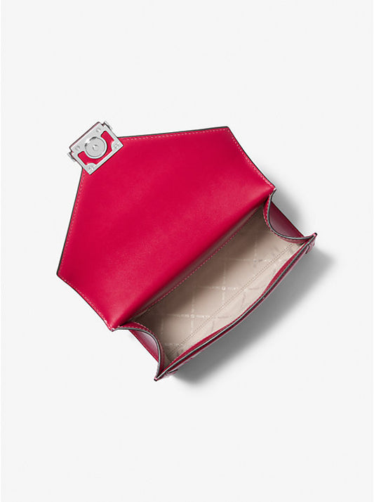 Michael Kors Whitney Medium Color-Block and Signature Logo Shoulder Bag