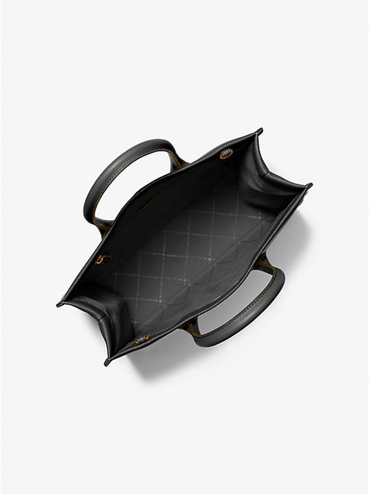 Michael Kors Mirella Medium Pebbled Leather Tote Bag