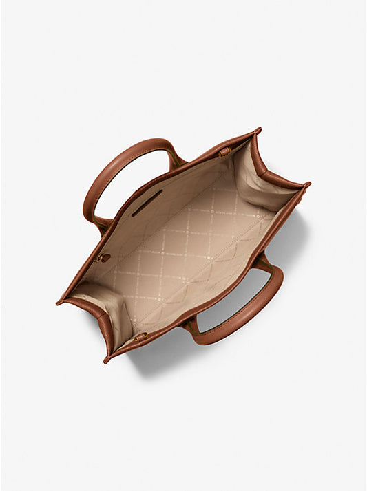 Michael Kors Mirella Medium Pebbled Leather Tote Bag