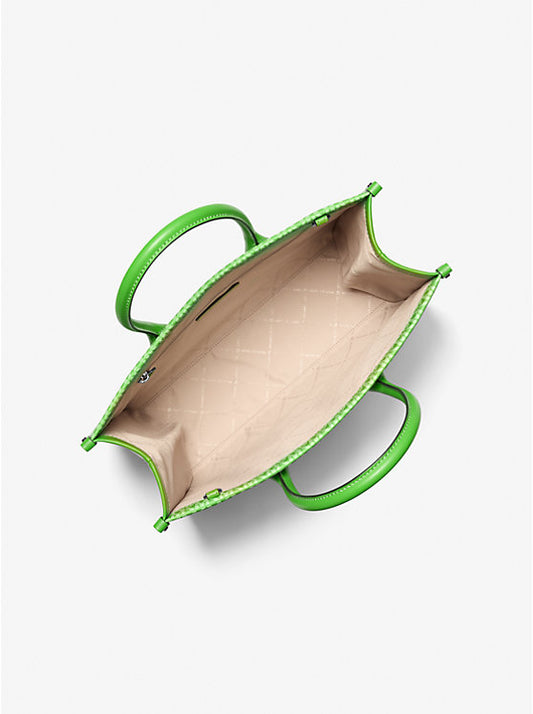 Michael Kors Mirella Medium Ombré Logo Tote Bag