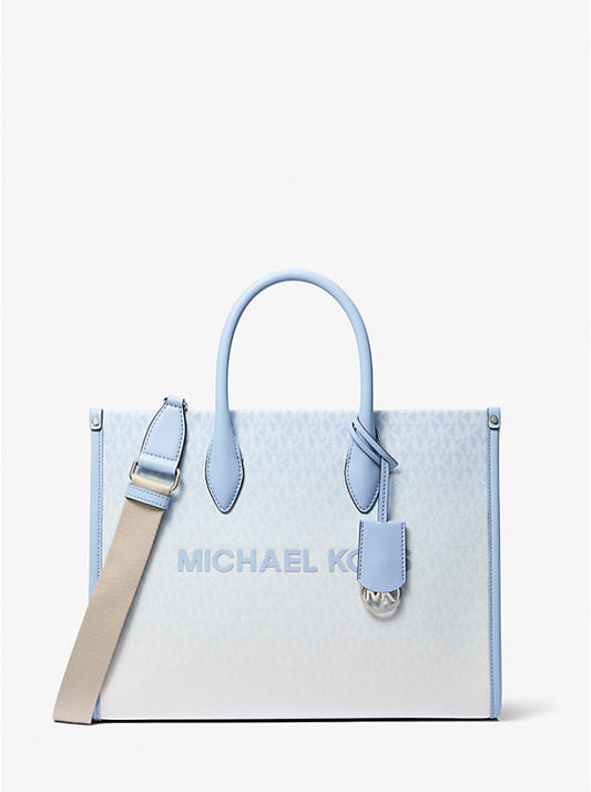 Michael Kors Mirella Medium Ombré Logo Tote Bag