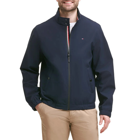 Tommy Hilfiger Men's Bomber Jacket - Blue