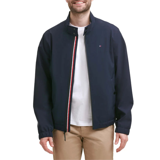 Tommy Hilfiger Men's Bomber Jacket - Blue
