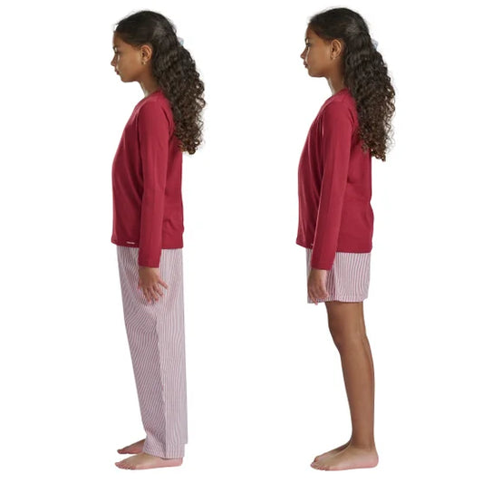 Calvin Klein Youth 3-Piece PJ Set (Red)