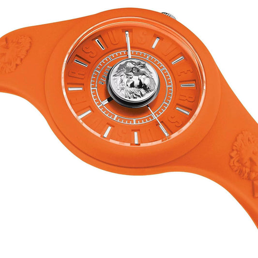 Versus Versace Fire Island Lion Silicone Watch, 39mm