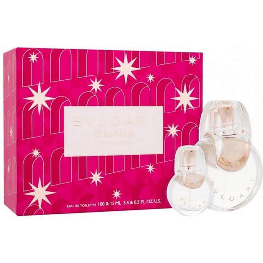 BVLGARI Ladies Omnia Crystalline Gift Set Fragrances