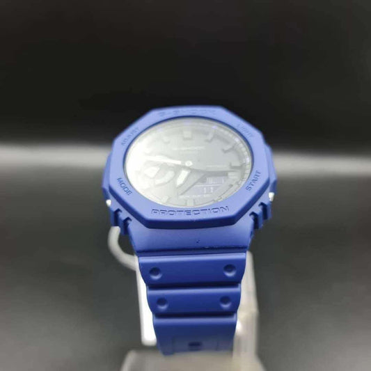 Casio G-Shock Alarm World Time Quartz Analog-Digital Black Dial Men's Watch )