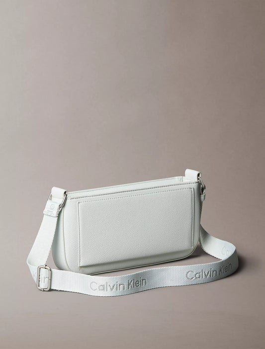 Calvin Klein All Day Shoulder Pouch - Sky Gray
