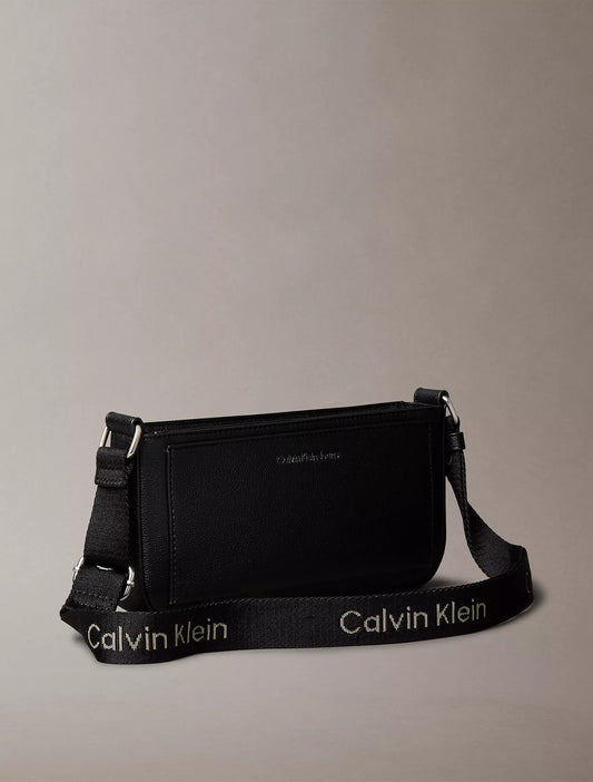 Calvin Klein All Day Shoulder Pouch - Black