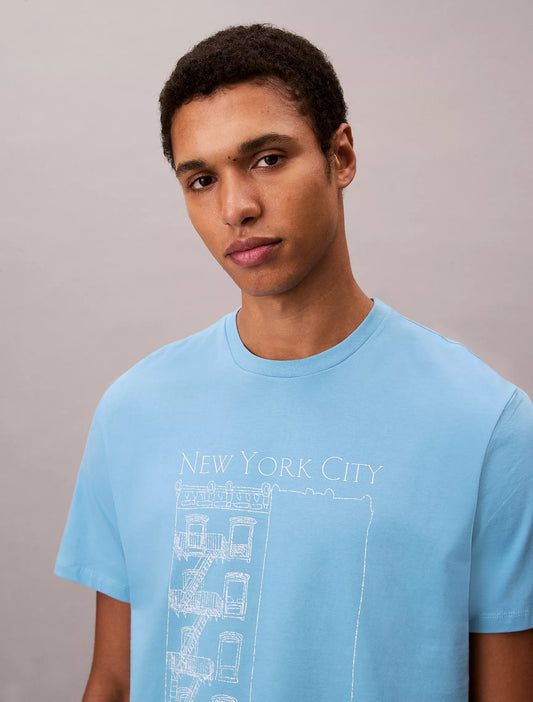 Calvin Klein Apartment Logo Graphic Classic T-Shirt
