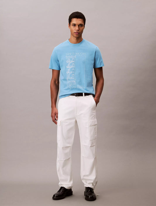 Calvin Klein Apartment Logo Graphic Classic T-Shirt
