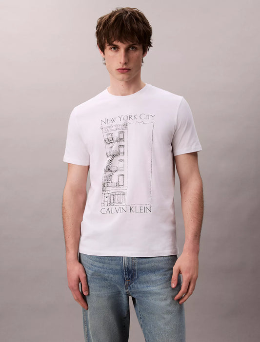Calvin Klein Apartment Logo Graphic Classic T-Shirt