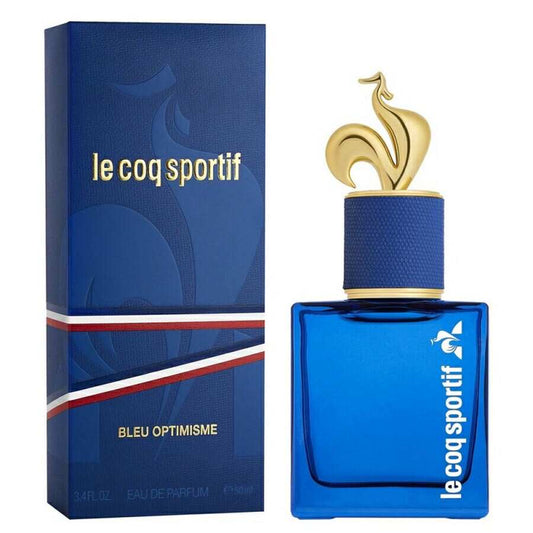 Le Coq Sportif Men's Bleu Optimisme EDP Spray 3.4 oz Fragrances