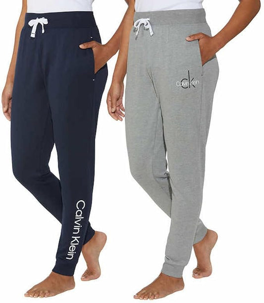 Calvin Klein Women's 2 Pack French Terry Joggers