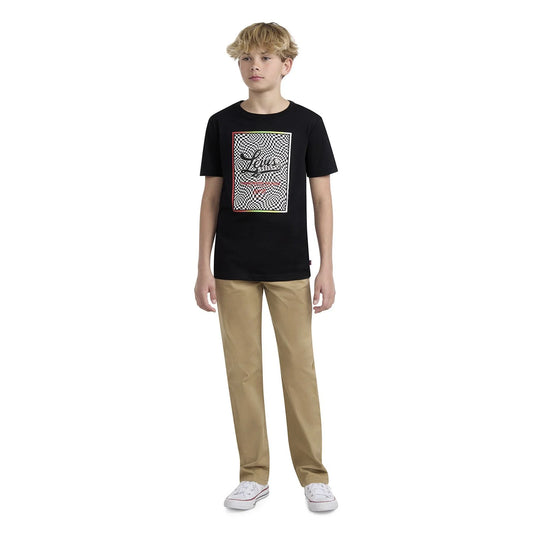 Levi's Boys Short Sleeve Graphic Tee | Black