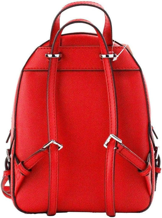 Michael Kors Jaycee XS Mini Convertible Backpack MK Signature Crossbody (Bright Red)
