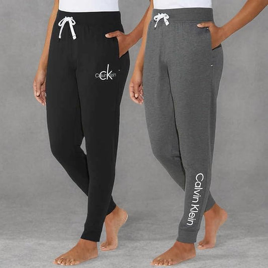Calvin Klein Women's 2 Pack French Terry Joggers