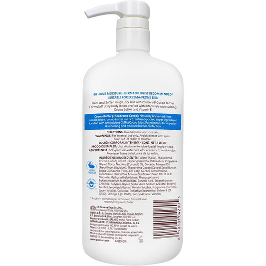 Palmer's Cocoa Butter Formula Daily Skin Therapy Body Lotion (33.8 Oz Pump Bottle)