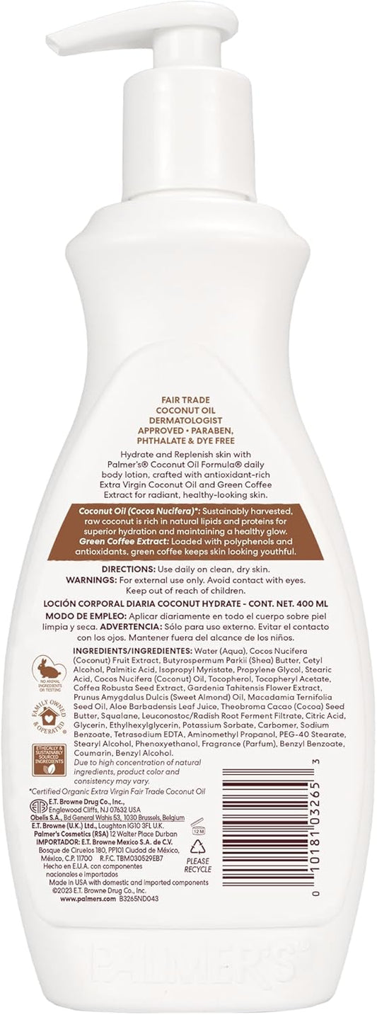 Palmer's Coconut Oil Formula Body Lotion, 13.5 Fl Oz (Pack of 1)