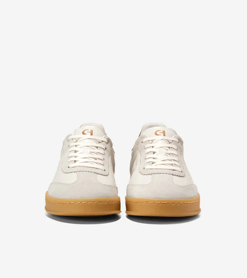 Cole Haan Men's GrandPrø Breakaway Sneaker in Ivory-Caramel-Gum