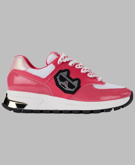 Karl Lagerfeld Paris Mayu Lace Up Sneaker - Pink