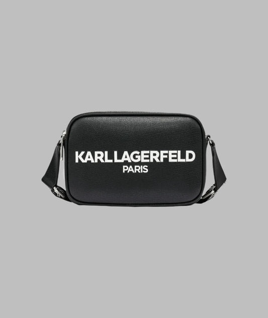 Karl Lagerfeld Paris Maybelle Camera Crossbody - Black