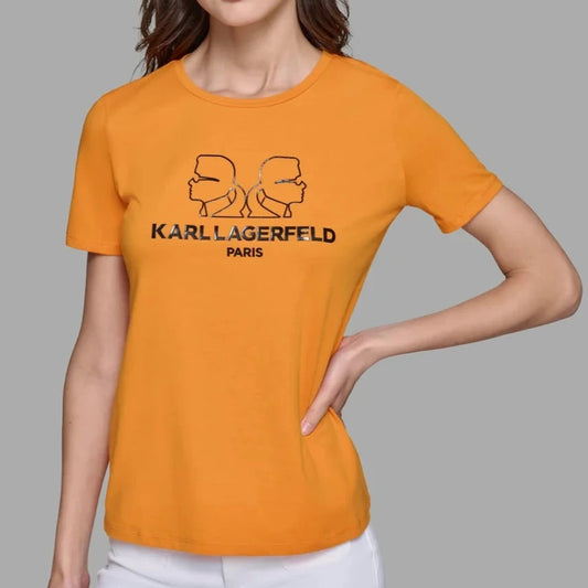 KARL LAGERFELD PARIS DOUBLE KARL HEAD TEE