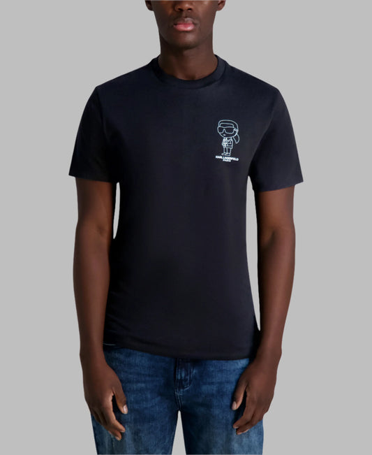 Karl Lagerfeld Paris Mini Karl Logo Tee - Black
