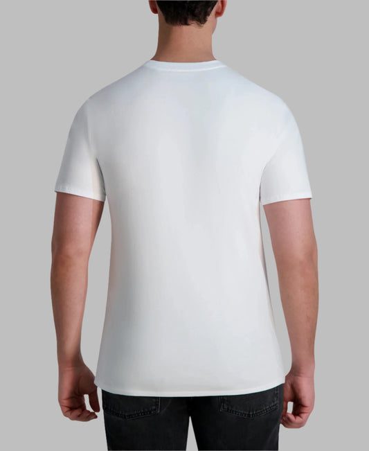 Karl Lagerfeld Paris Karl Silhouette Logo Tee - White