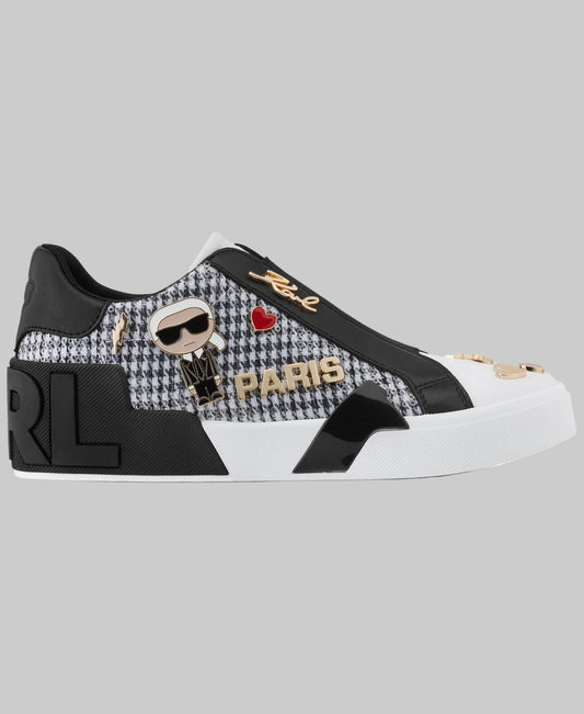 Karl Lagerfeld Paris Mavise Slip On Sneaker | Black